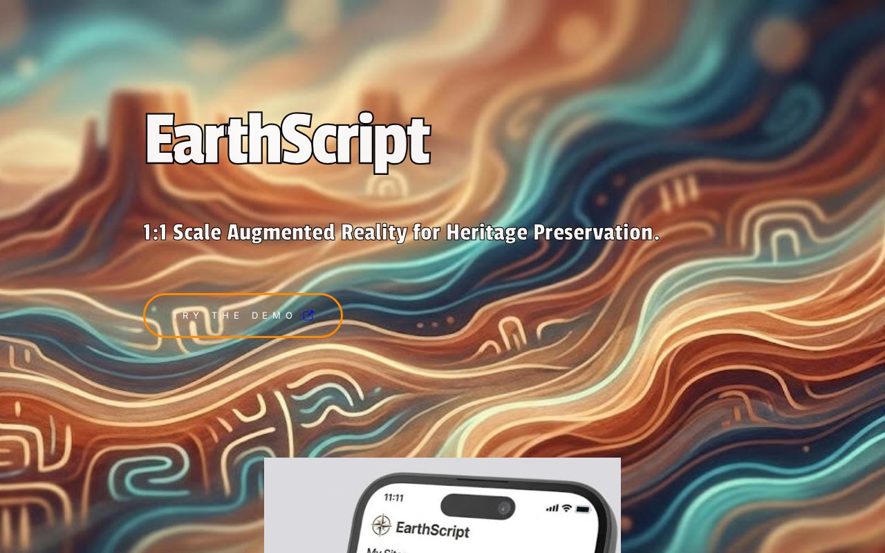 EarthScript | 1:1 Scale AR Heritage Preservation